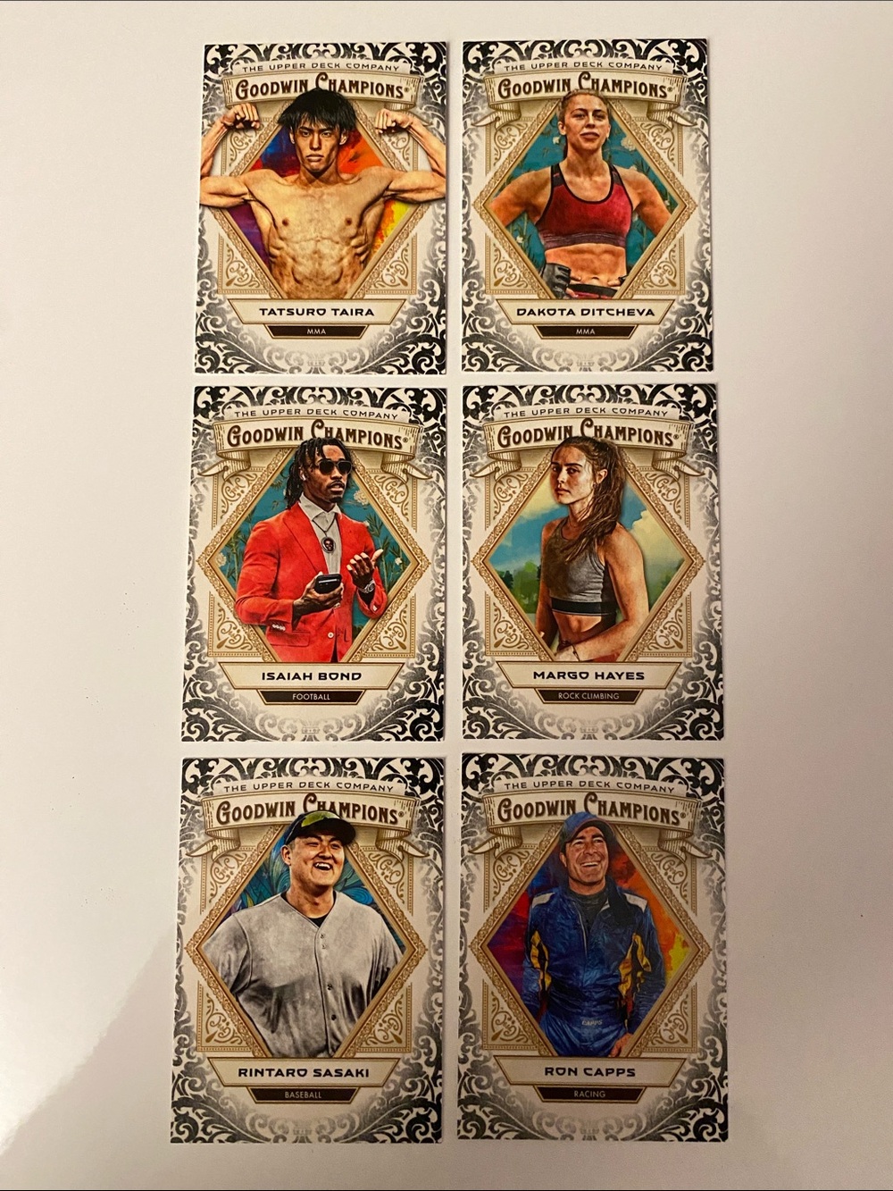 2025 Goodwin Champions Glossy Black Lot (6 Cards)